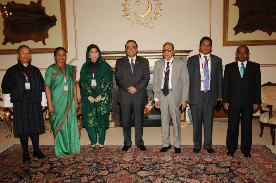 Pakistan's President urges SAARC parliamentarians to play active role for better ties