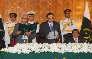 Justice (R) Mir Hazar Khan Khoso took oath as 6th Caretaker Prime Minister of Pakistan