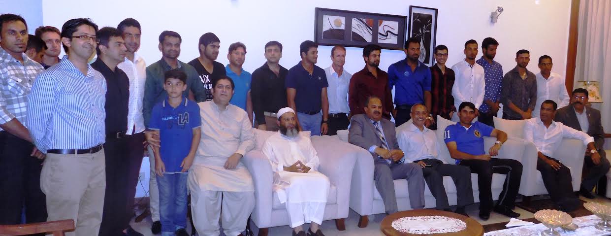 High Commission of Pakistan Welcomes Cricket Team in Colombo