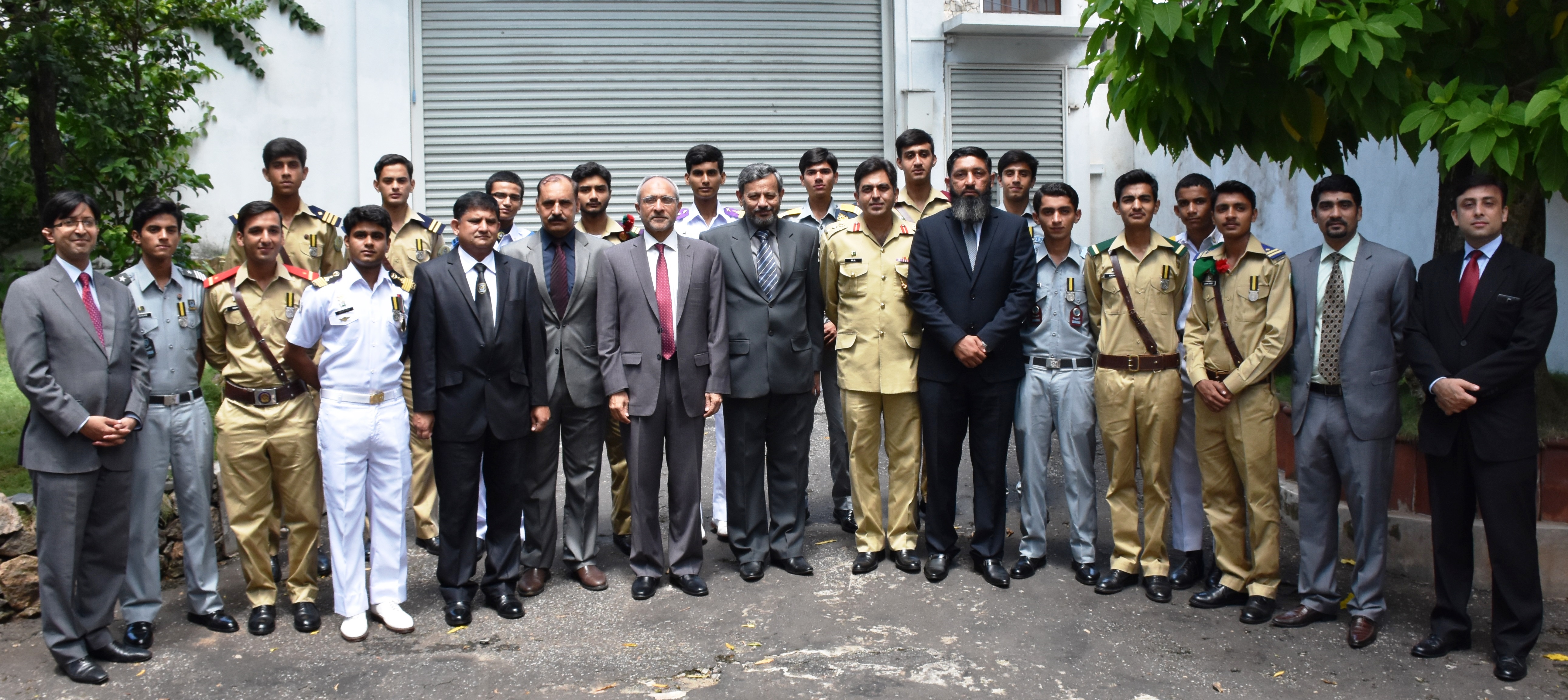 Pakistani cadets ​in Sri Lanka