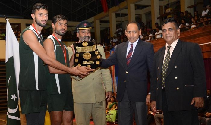 Pakistan Army Volleyball Team Wins Series against Sri Lankan Army Light Infantry Team