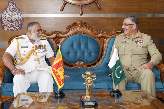 Pakistan Chairman Joint Chiefs of Staff Committee visits Naval Headquarters