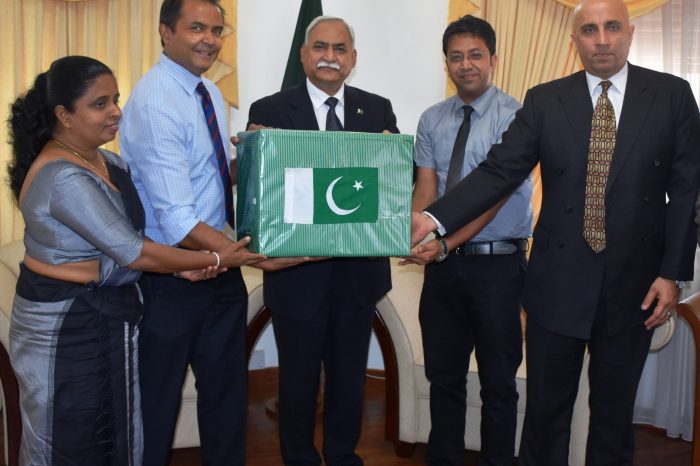 Pakistan donates goods to Ragama Adolescent & Adult Thalassemia Care Centre