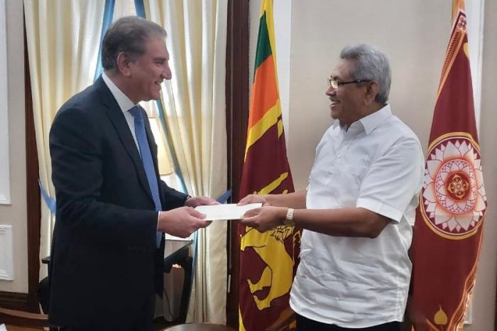 Foreign Minister visits Colombo and meets with Sri Lankan Leadership