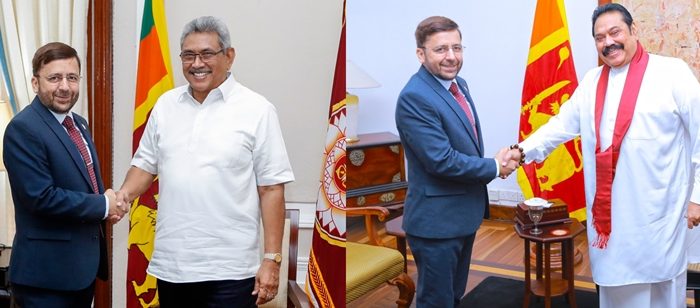 High Commissioner Paid a Courtesy Call on the President and Prime Minister of Sri Lanka
