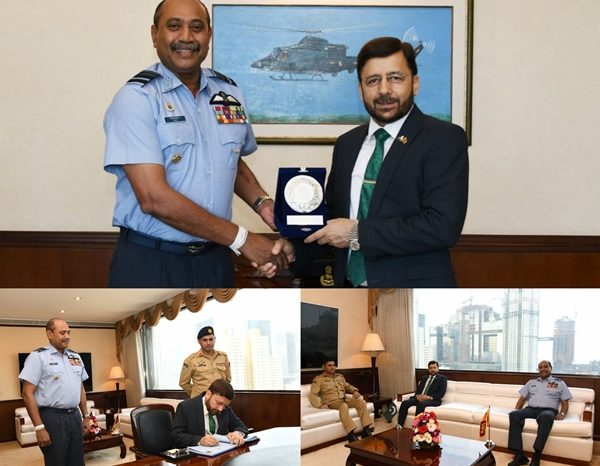 High Commissioner met with Sri Lankan Air Force Commander