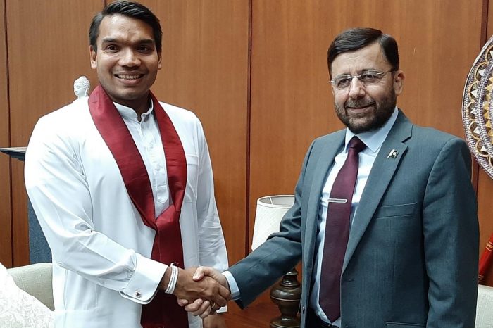 High Commissioner of Pakistan met with Sports Minister