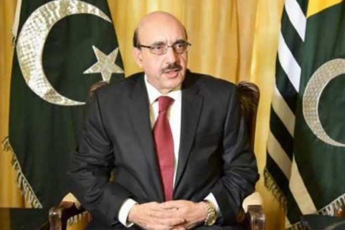 Message by the President of Azad Jammu and Kashmir on Kashmiris’ Right to Self-Determination Day (05 January 2021)