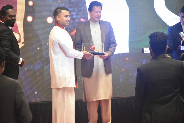 A lunch hosted in the honor of Prime Minister Imran Khan