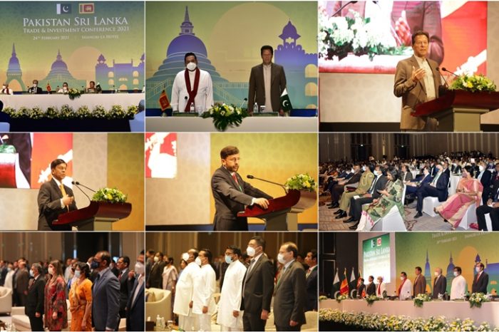 PAKISTAN–SRI LANKA TRADE AND INVESTMENT CONFERENCE HELD ON 24TH FEBRUARY, 2021 AT SHANGRI-LA HOTEL, COLOMBO ON THE SIDELINES OF PRIME MINISTER IMRAN KHAN’S VISIT TO SRI LANKA