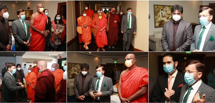 Buddhist Monks delegation on a goodwill visit to Pakistan