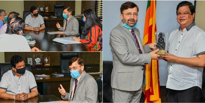 High Commissioner of Pakistan met with Trade Minister of Sri Lanka