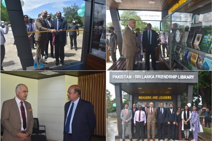 Opening of the Library donated by the Government of Pakistan to Sri Lanka