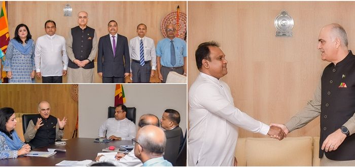 Pakistan High Commissioner called on Minister of Trade, Commerce & Food Security