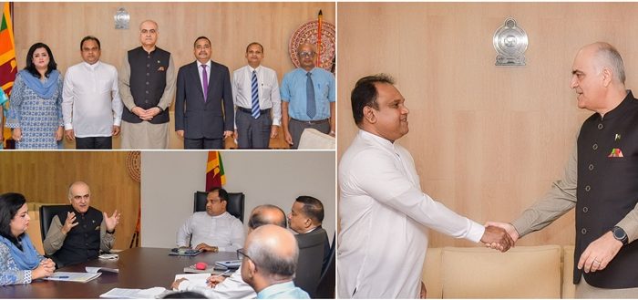 Pakistan High Commissioner called on Minister of Trade, Commerce & Food Security