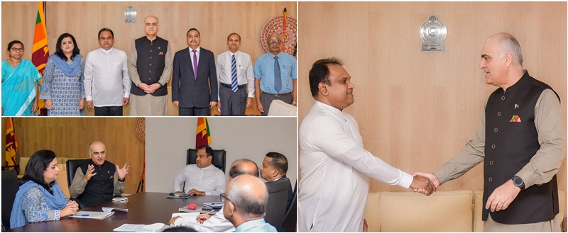 Pakistan High Commissioner called on Minister of Trade, Commerce & Food Security