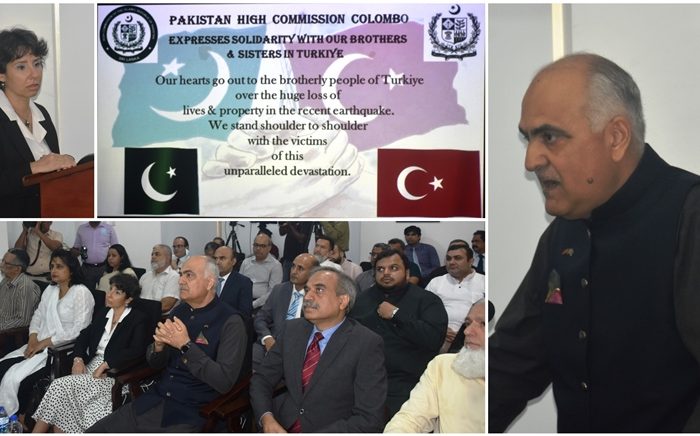 Pakistan High Commission expresses Solidarity with Turkiye on 14th February 2023