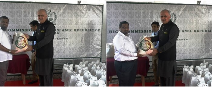 Pakistan High Commission distributes dry rations to the deserving people