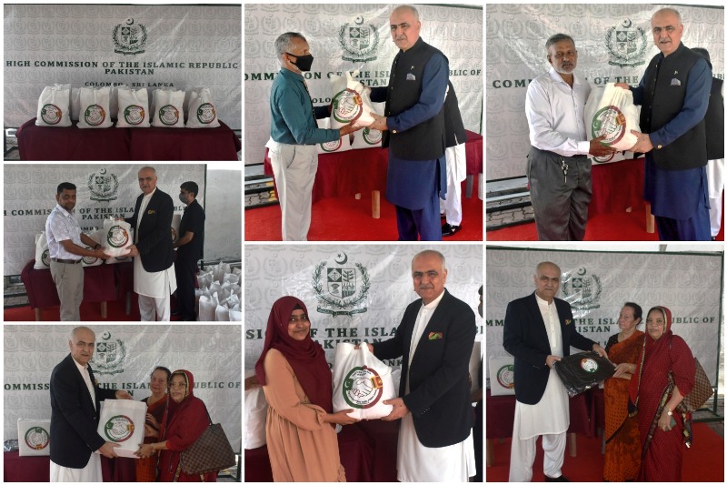 Pakistan High Commission distributes dry rations for deserving people