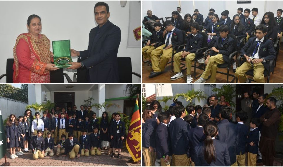 Goodwill visit by 21 Pakistani Students, to Pakistan High Commission