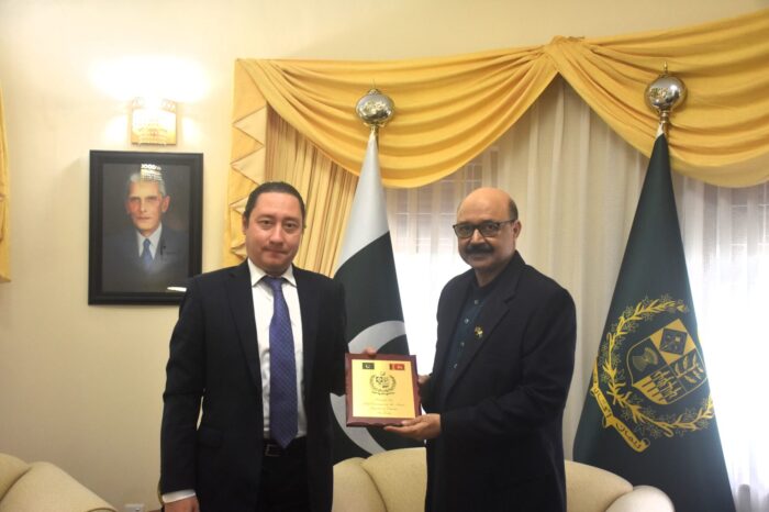 Call by H.E. Sergey Viktorov, Ambassador of Kazakhstan