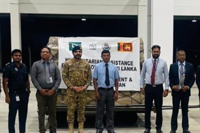 Third Consignment of of Relief Goods (12 ton) from NDMA Pakistan has been handed over to DMC Sri Lanka