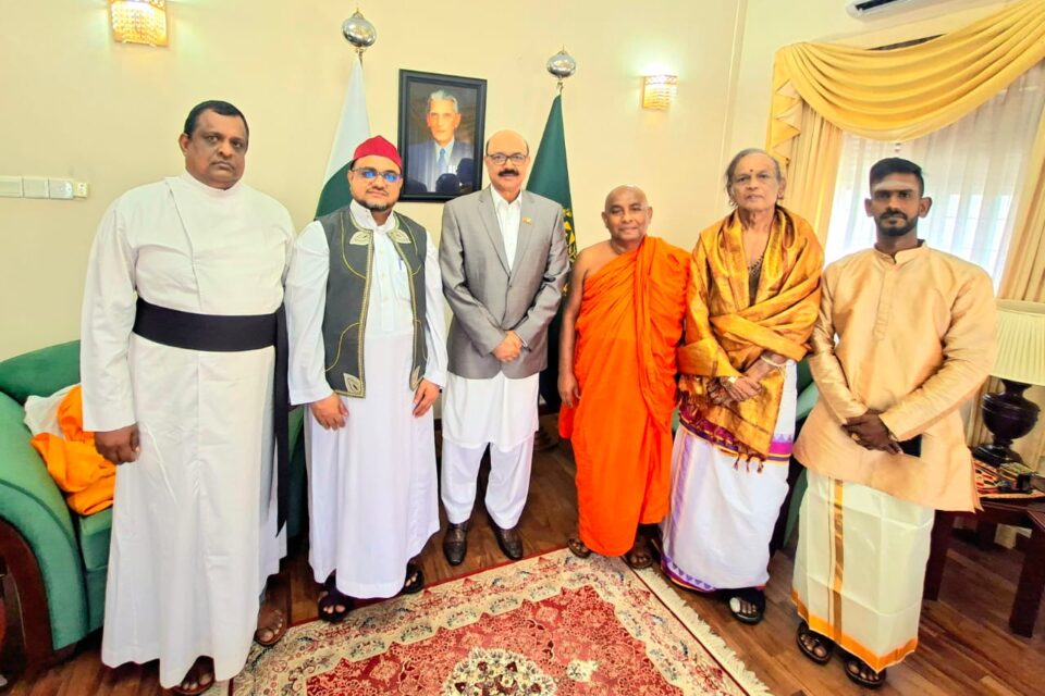 National Interfaith Clergy Fellowship of Sri Lanka Meets Pakistan High Commissioner