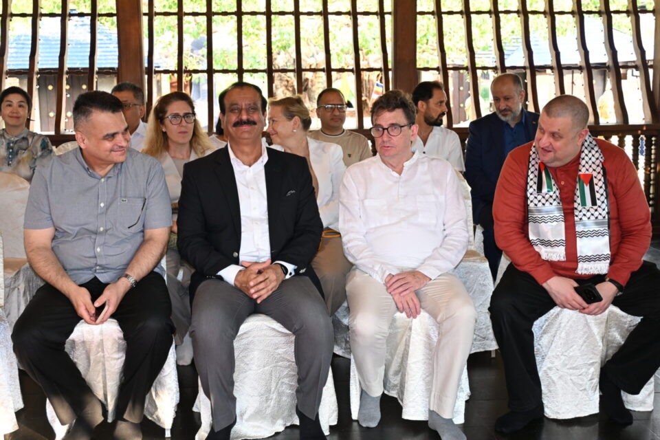 High Commissioner attended the event titled “An Urgent Appeal for the Cessation of War and the Restoration of Peace,”