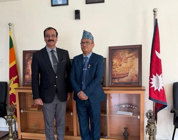 High Commissioner called on Ambassador of Nepal