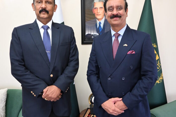 HC met with Ex-Secretary Defence of Sri Lanka