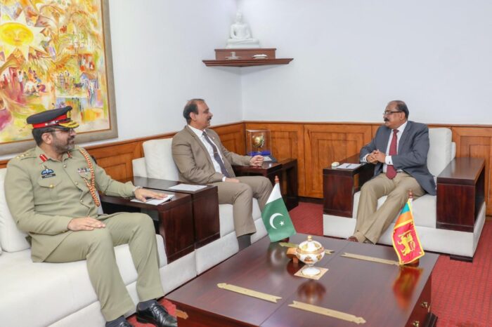 High Commissioner of Pakistan paid a courtesy call on the Deputy Minister of Defence