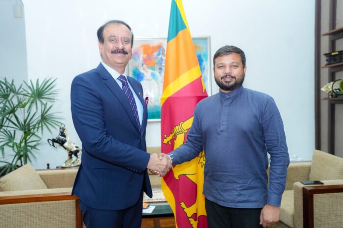 High Commissioner of Pakistan met Hon. Arun Hemachandra, MP