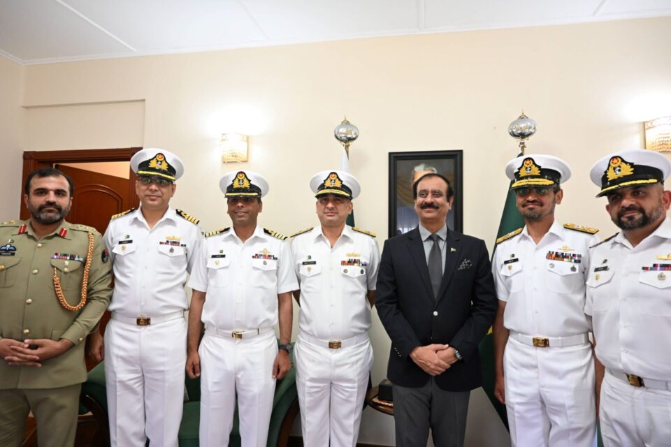 Pakistan Navy delegation meets High Commissioner