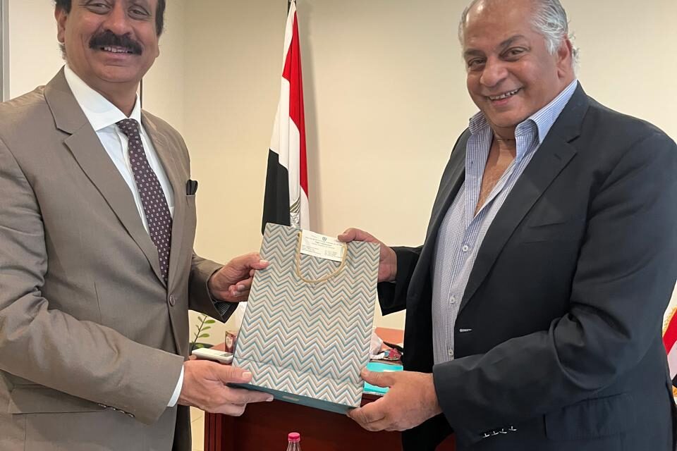 HC met with the Ambassador of Egypt to Sri Lanka