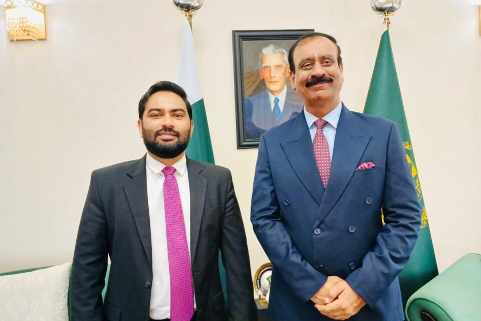 M.P. (Trincomalee District), paid a courtesy call on HC