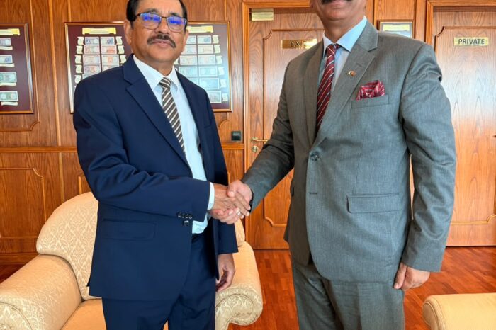 HC paid a courtesy call on Governor Central Bank of Sri Lanka