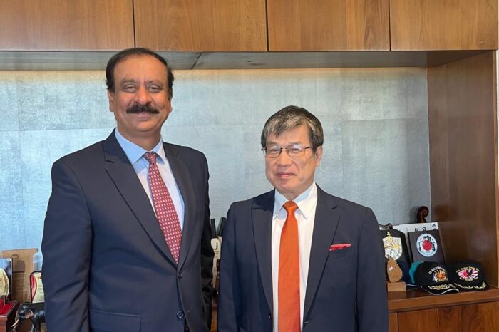 HC met with Japan Ambassador H.E. Akio Isomata.