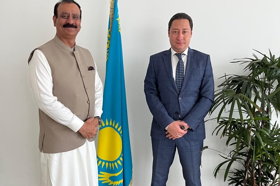 HC met with Kazakh Ambassador H.E. Sergey Viktorov
