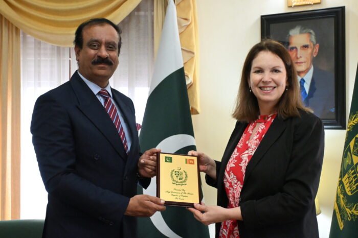 H.E. HC met Professor Rebecca Walker, Pro Vice-Chancellor (Interim) of Curtin University Colombo