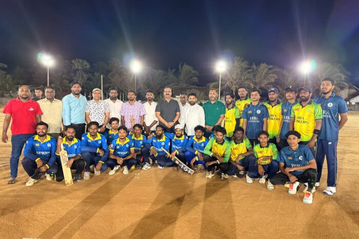 HC attended the Esma Noor Night Cricket Tournament